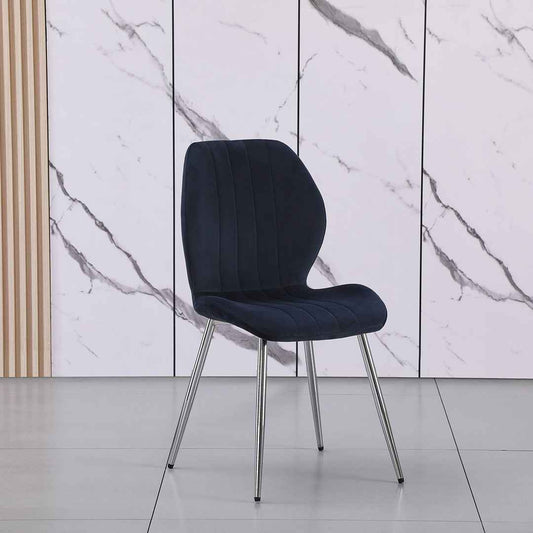 Brent Dark Blue Chair (4)
