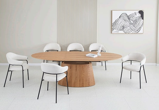 Haven Oval Wood Dining Table