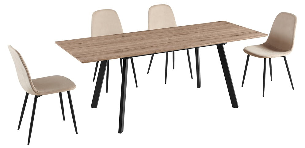 Maryland Butterfly Extendable Table (16)