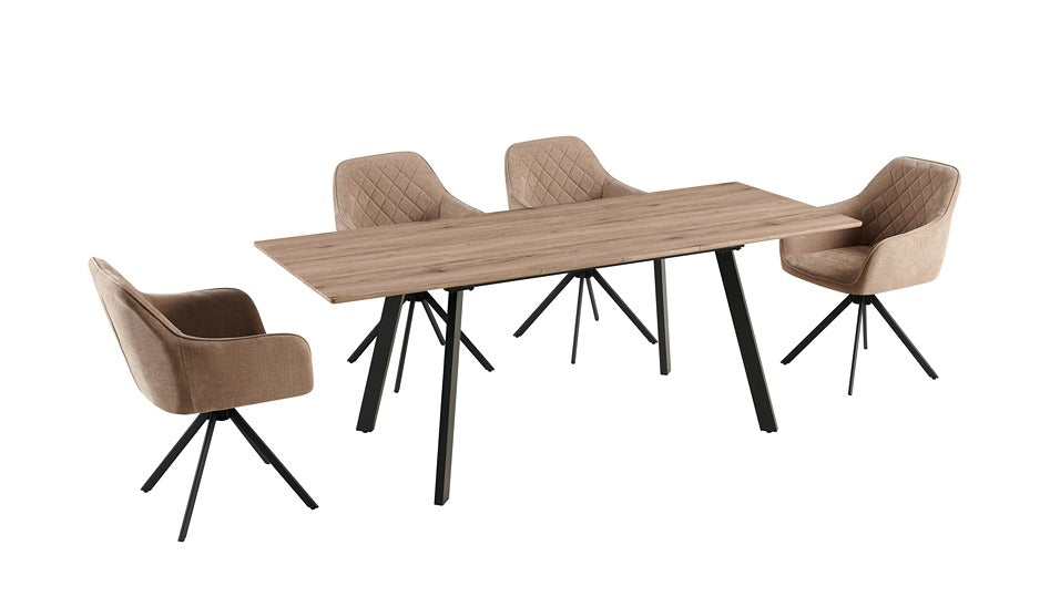 Maryland Butterfly Extendable Table (18)