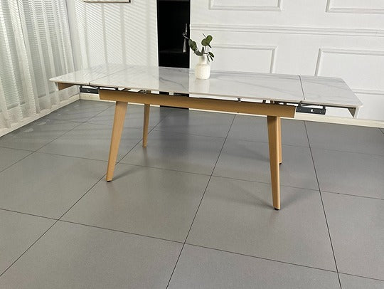 Nordic Minimalist Marble Dining Table (6)