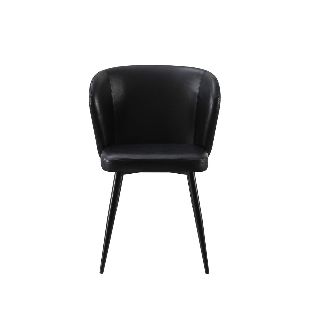 Royston Chair PU Leather Black (7)