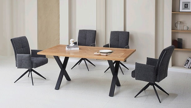 Titan Wood Dining Table