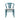 Wishbone Four Stem Chair Teal Blue