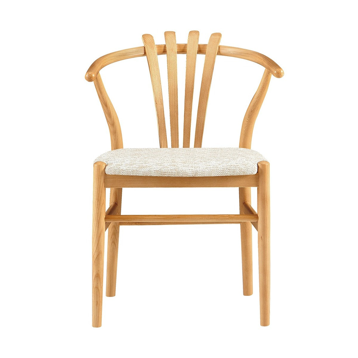 Wishbone Four Stem Chair Earth brown