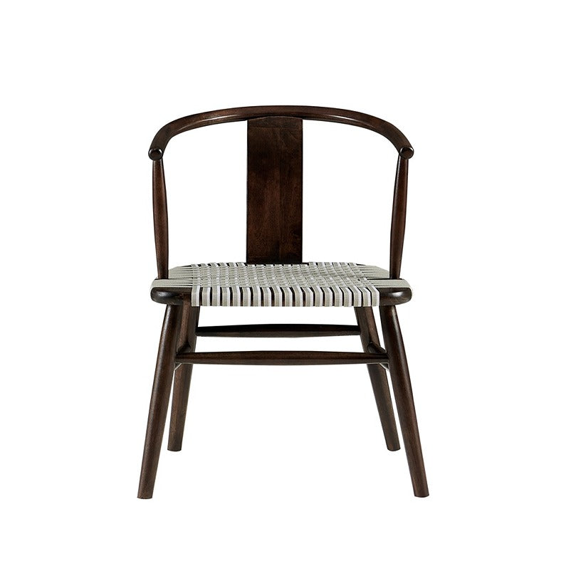 Wishbone Chair with Backpiece Chocolate Brown
